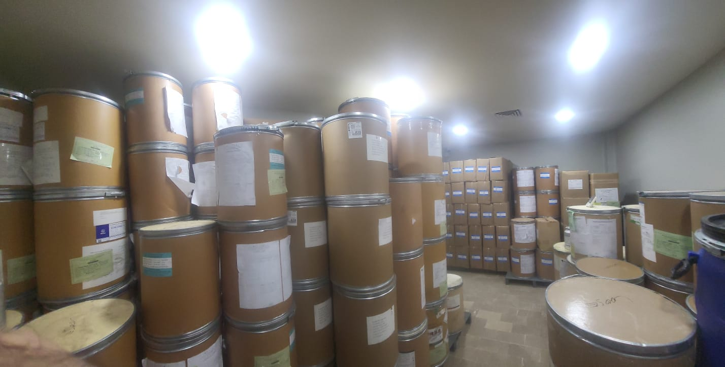 Jfrin storage and packaging area